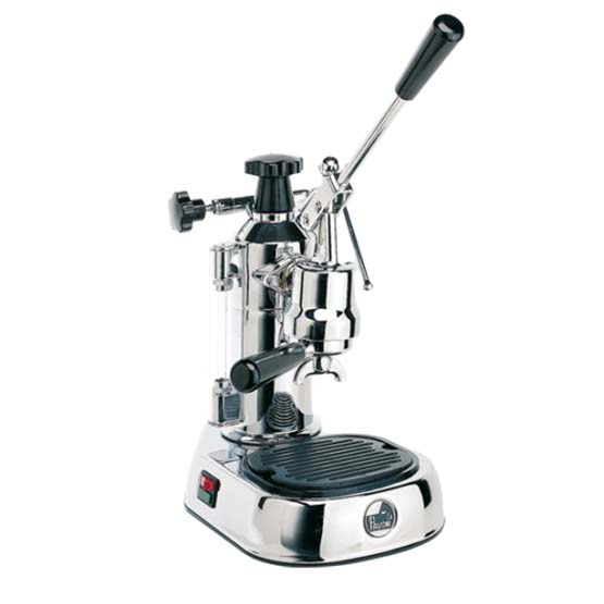 La Pavoni Europiccola ELQ silver/sort lever-espressomaskine